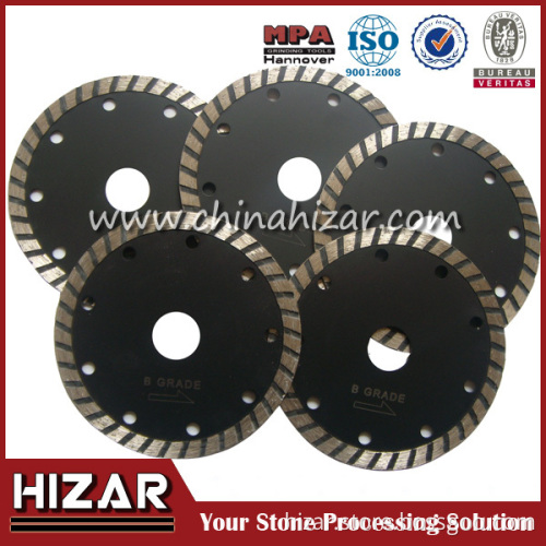 turbo segmented diamond saw blade annular cutter